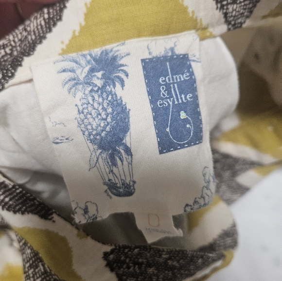 Edme & Esyllte Anthropologie Shifting Buttons Midi skirt - Picture 7 of 8